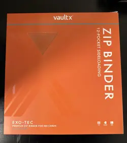 Vault X SV3 Obsidian Flames - Unlimited - 12-Pocket Premium Zip Binder Pokemon - Image 1