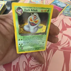 Vintage Wotc Pokemon TCG | Dark Arbok Holo Card 2/82 | Team Rocket LP - Image 2