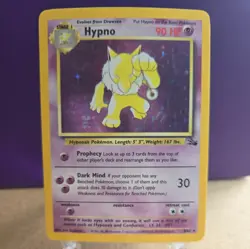 Pokemon: Hypno #8/62 Holo Rare Fossil 1999 WOTC Vintage - Image 1