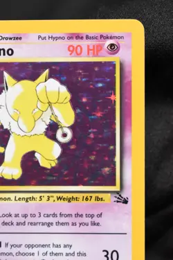 Hypno 8/62 LP Fossil Holo Unlimited Pokemon TCG - Image 3