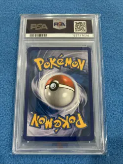 2009 Pokemon Platinum Arceus Charizard Holo Cracked Ice 1/99 PSA 7 Holo Bleed! - Image 2