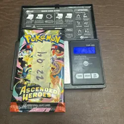 HEAVY! ~22.94g GOD PACKUUU Ascended Heroes Pokemon TCG Booster (SEALED) - Image 1