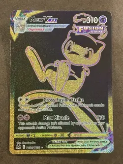 Pokemon TCG Mew VMAX TG30/TG30 Lost Origin Trainer Gallery Secret Rare - Image 1