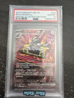 Pokemon Revavroom ex 224/197 Obsidian Flames Special Illustration Rare PSA 10 - Image 1