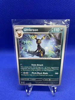 Pokemon TCG Umbreon Sv03: Obsidian Flames 130/197 Regular Uncommon - Image 1