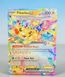 Pokemon Pikachu Ex #057/217: Ascended Heroes (Read Description) 🔥 - Image 1