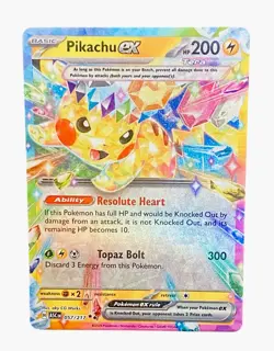 Pokemon Pikachu Ex #057/217: Ascended Heroes (Read Description) 🔥 - Image 2