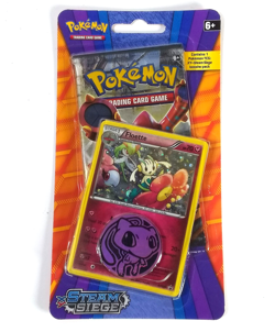 2016 Pokemon Steam Siege XY Blister Coin Booster Pack Floette - Image 1
