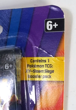 2016 Pokemon Steam Siege XY Blister Coin Booster Pack Floette - Image 3