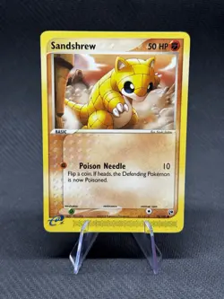 Sandshrew 75/100 Regular EX Sandstorm E-Series Common Pokemon TCG NM - Image 1