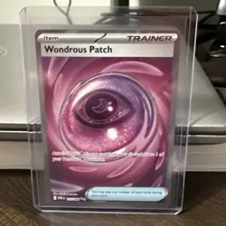 Pokemon TCG Wonderous Patch 117/088 Full Art Perfect Order - Image 1