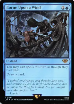 Borne Upon a Wind, #44, LTR, Foil, R - NM - Image 1