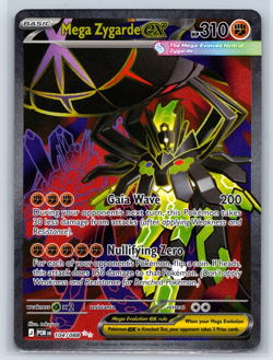 Mega Zygarde ex 104/088 Perfect Order Full Art Ultra Rare Pokemon TCG - Image 1