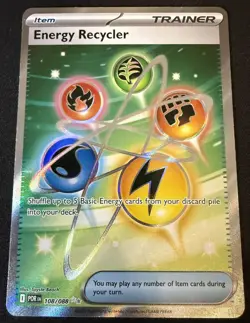 Energy Recycler 108/088 Me03: Perfect Order Holo Pokemon TCG - Image 1