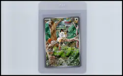 Pokemon TCG Meowth 106/094 ME02: Phantasmal Flames Illustration Rare NM - Image 1