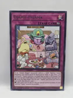Ojama Pajama LED2-EN024 1st Edition Rare Yugioh TCG NM - Image 1