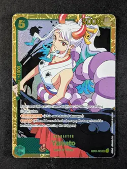 2022 One Piece YAMATO #OP01-121 Romance Dawn Secret Rare Full Art ENG - Image 1