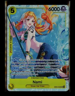 Nami (053) Foil SR Extra Booster: One Piece Heroines Edition EB03-053 NM - Image 1
