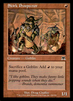 Skirk Prospector Onslaught Regular MTG - Image 1