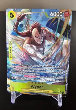 One Piece TCG - Wyper ALT ART OP15-114 SR - Adventure on Kami’s Island English - Image 1