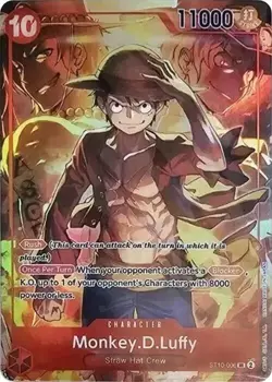 Monkey D. Luffy ST10-006 – Treasure Booster Set Promo (Sealed) – One Piece - Image 1