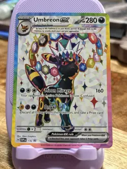 Pokemon Umbreon EX SVP 176 Premium Figure Collection Black Star Promo - Image 1