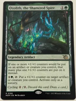 MTG #198 Ozolith, the Shattered Spire March of the Machine MOM - NM - Image 1