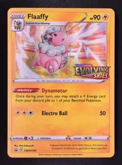 Flaaffy SWSH122 - Pokemon SWSH Black Star Promos Card - Image 1