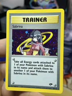 #2 Sabrina 20/132 Gym Challenge 2000 Holo Rare WOTC Pokemon Card TCG - Image 4