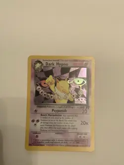 Pokemon TCG Dark Hypno TCG Holo Rare Card 9/82 Unlimited Team Rocket CLEAN - NM - Image 2