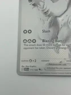 Pokemon TCG Reshiram EX White Flare English Holo Card 173/086 Ultra Rare NM🔥💎 - Image 3