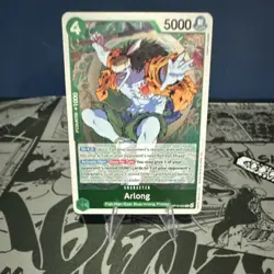 One Piece CCG Arlong OP15-023 Character Card 5000 Power Card Stock - English - Image 1