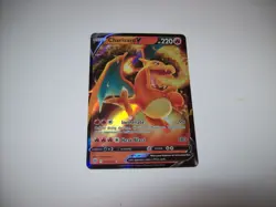 Pokemon Charizard V Brilliant Stars Full Art Ultra Rare Card 17/172 NM Free Ship - Image 1