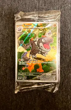 Tyrunt 70 Pokemon Center Promo Perfect Order Sealed Pokemon Card - Image 1