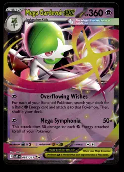 Mega Gardevoir ex 089/217 Double Rare Ascended Heroes Pokemon Card - Image 1