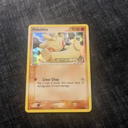 Makuhita 54/106 Emerald Reverse Holo Pokemon Card - Image 1