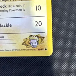1st Edition Lt. Surge's Magnemite - Gym Heroes - #80/132 - Vintage Pokemon Card - Image 3