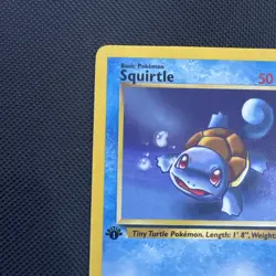 Pokemon Card Squirtle 68/82 1st Edition Team Rocket NM - Image 5