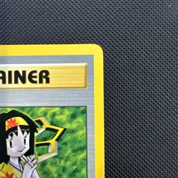 1st Edition Erika 100/132 Gym Heroes Set Trainer Pokemon Card 2000 WOTC - Image 2