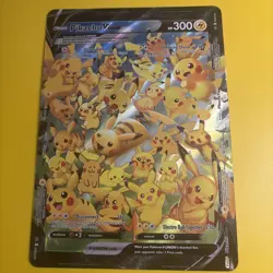 Pikachu V-Union SWSH141 SWSH: Sword & Shield Promo Cards Holo - Image 1