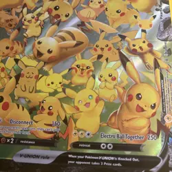 Pikachu V-Union SWSH141 SWSH: Sword & Shield Promo Cards Holo - Image 5
