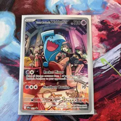 Team Rocket's Wobbuffet 203 Sv: Scarlet & Violet Promo Cards Holo - Image 1