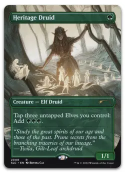 Heritage Druid #2008 (NM) Secret Lairs 30th SLC Magic MTG - Image 1