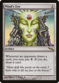 Mind's Eye #205 (MP) Mirrodin MRD Magic MTG - Image 1