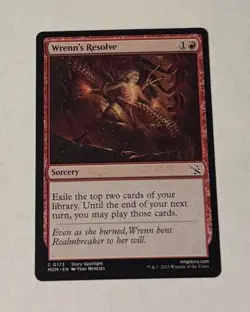 MTG WRENN'S RESOLVE - March of the Machine LP - Image 1