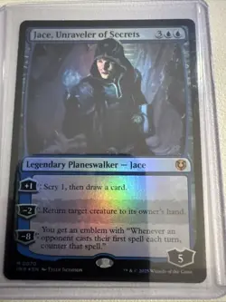 Jace, Unraveler of Secrets (NM Foil) INR-0070 Mythic MTG - Image 3