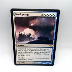 Worldpurge 156 Rare Shadowmoor Magic: The Gathering Lightly Played - Image 1