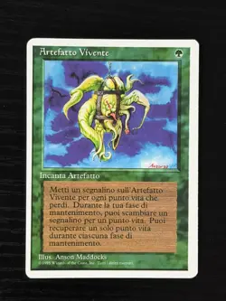 Magic MTG Italian Revised Living Artifact Artist Proof - Only 50 Exist! - Image 1