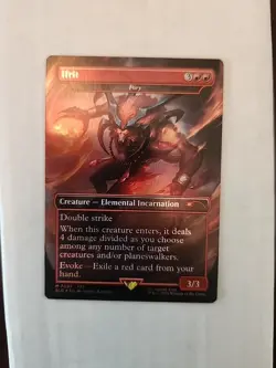 Ifrit Fury 7007 Borderless Foil Rare Bonus Secret Lair Magic Final Fantasy - Image 1