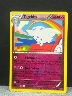 Togekiss 45/108 Rare Roaring Skies Pokemon Reverse Holo Lightly Played - Image 1
